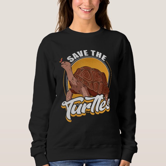 Turtle Animal Ocean Sea Turtle 1 Sweatshirt (Front)