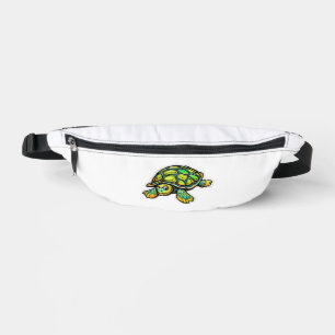Turtle Animal Turtle Green Bum Bags