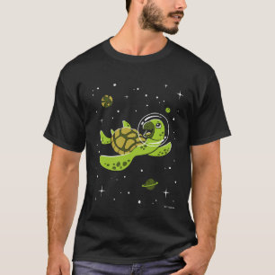 Turtle Animals In Space T-Shirt