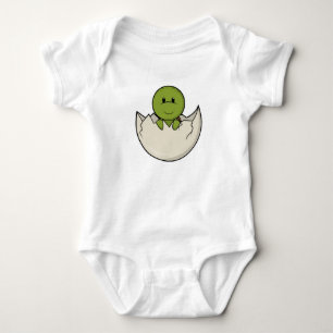 Turtle as Baby with Egg shell Bodysuit