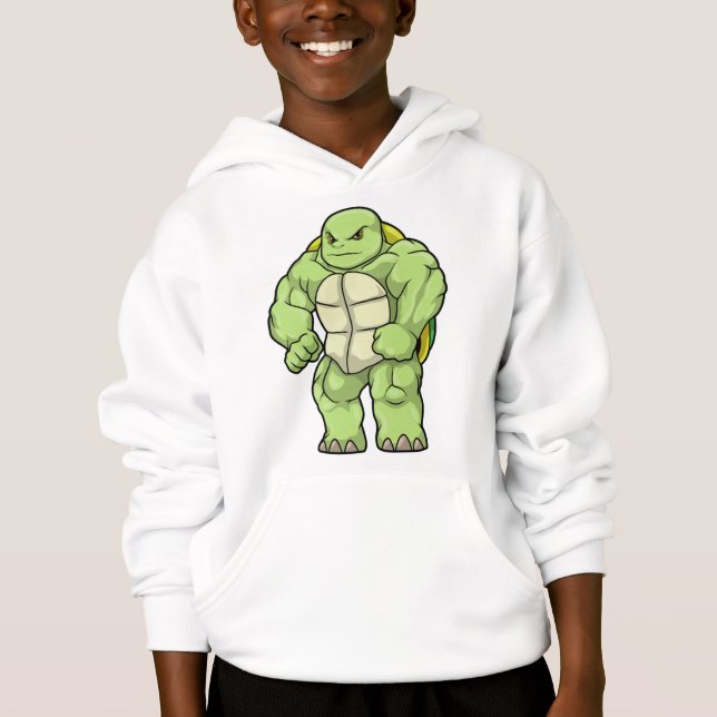 Turtle as Bodybuilder with Six pack (Front)