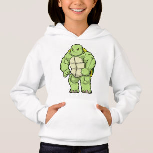 Turtle as Bodybuilder with Six pack