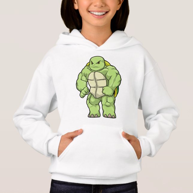 Turtle as Bodybuilder with Six pack (Front)