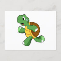 Turtle as Jogger at Running