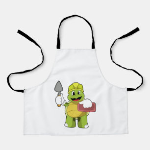 Turtle as Mason with Stone Apron