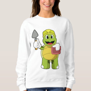Turtle as Mason with Stone Sweatshirt