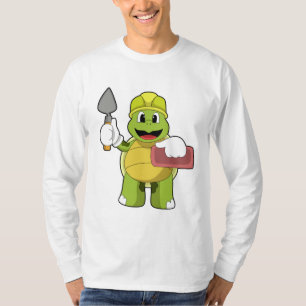 Turtle as Mason with Stone T-Shirt