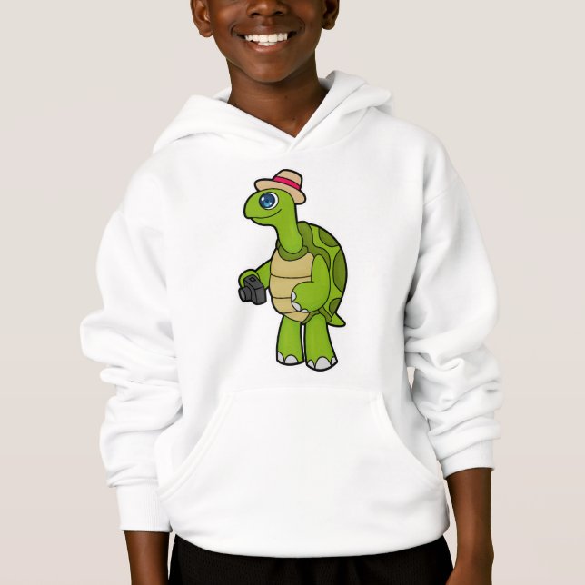 Turtle as Photographer with Camera (Front)