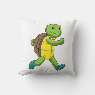 Turtle as Runner at Running Cushion