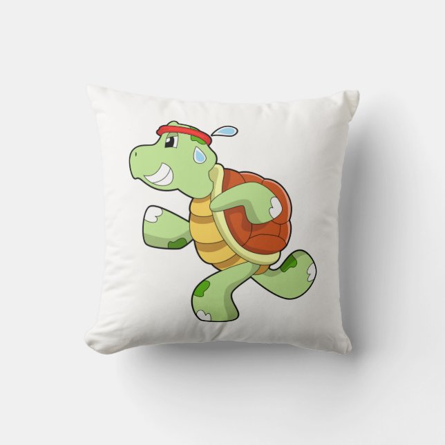 Turtle as Runner Cushion (Front)