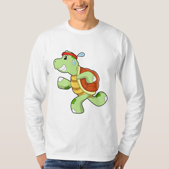 Turtle as Runner T-Shirt (Front)