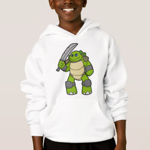 Turtle as Warrior with Sword