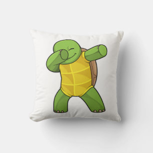 Turtle at Hip Hop Dance Dab Cushion