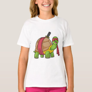 Turtle at Martial arts with Sword T-Shirt