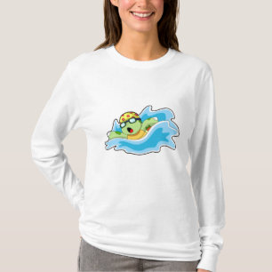 Turtle at Swimming in Water T-Shirt