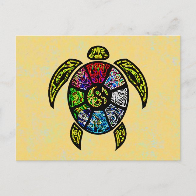 Turtle Ba-Gua Postcard (Front)