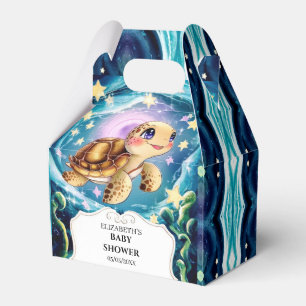 Turtle Baby Shower Favour Box