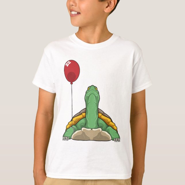 Turtle Balloon T-Shirt (Front)