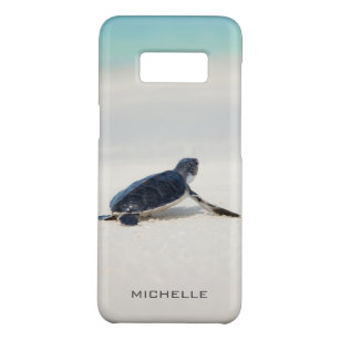 Turtle Beach Journey Personalised Name   Nature Case-Mate Samsung Galaxy S8 Case