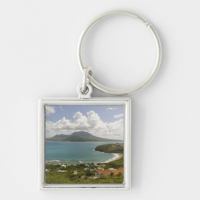 Turtle Beach, southeast peninsula, St Kitts, Key Ring (Front)