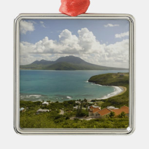 Turtle Beach, southeast peninsula, St Kitts, Metal Tree Decoration
