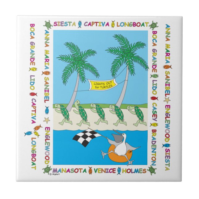 Turtle Beaches Tile (Front)