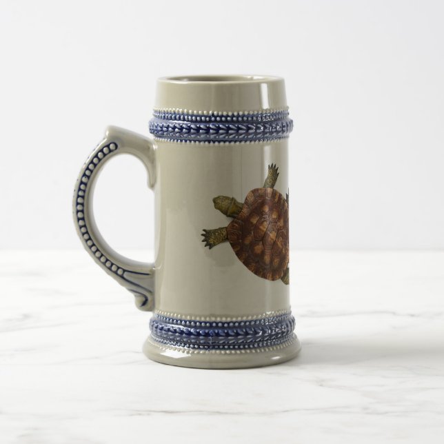 Turtle Beer Stein (Left)
