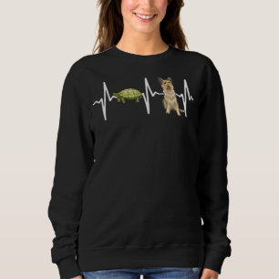 Turtle Berger Picard Heartbeat Dog Sweatshirt