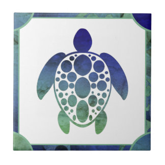 Turtle - Blue Tile