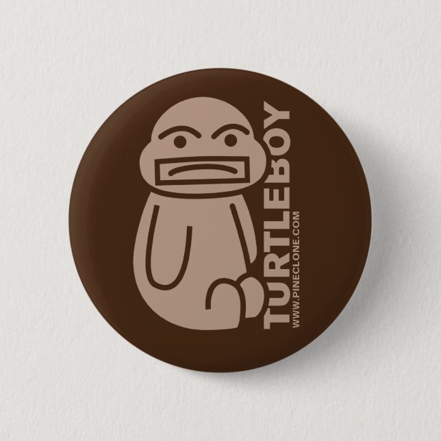 TURTLE BOY button (Front)