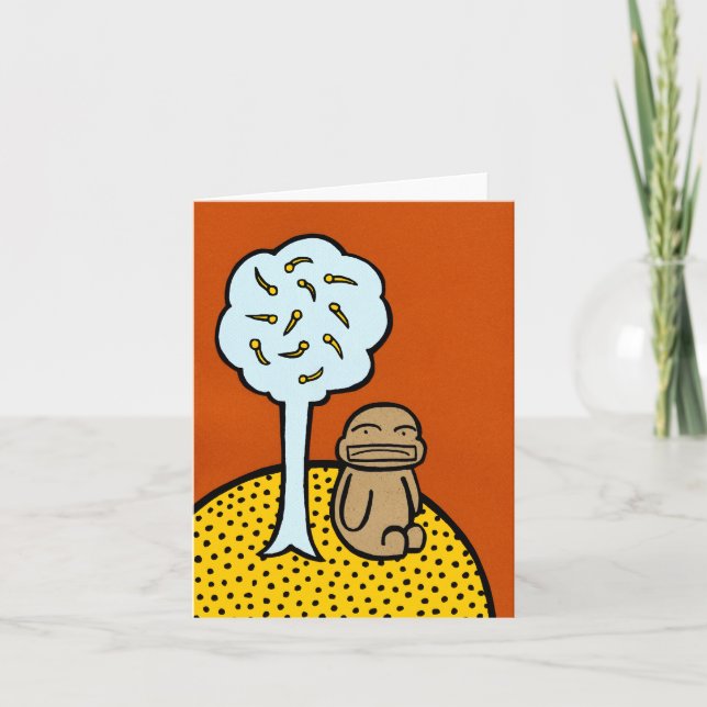 TURTLE BOY  Greeting Card (Front)