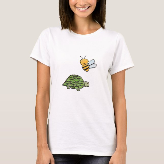 Turtle Bumblebee  T-Shirt (Front)