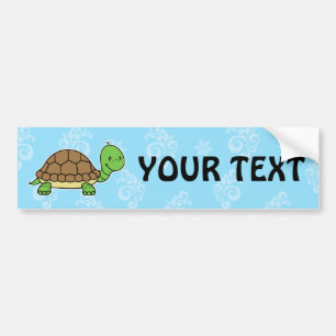 Turtle bumper sticker