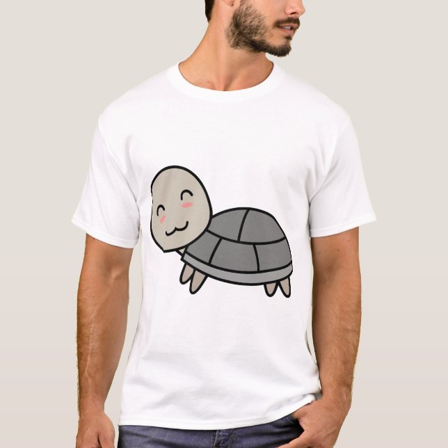 Turtle cartoon animal T-Shirt (Front)