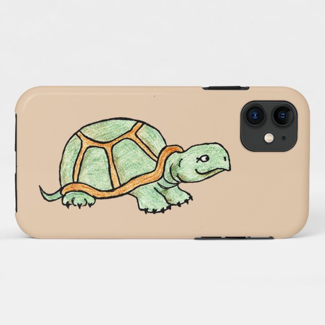 Turtle Case-Mate iPhone Case (Back (Horizontal))