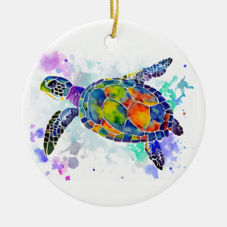Turtle Ceramic Tree Decoration
