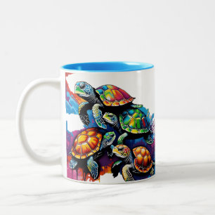 Turtle Character mug