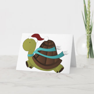 turtle Christmas Holiday Card