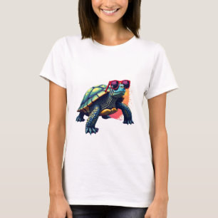 Turtle Colourful Turtle Outfit Mens Turtle Lover T T-Shirt