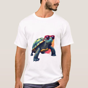 Turtle Colourful Turtle Outfit Mens Turtle Lover T T-Shirt