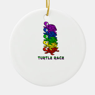 Turtle Copy Copy Copy Copy Copy Copy Copy Copy Cop Ceramic Tree Decoration