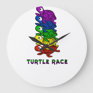 Turtle Copy Copy Copy Copy Copy Copy Copy Copy Cop Large Clock