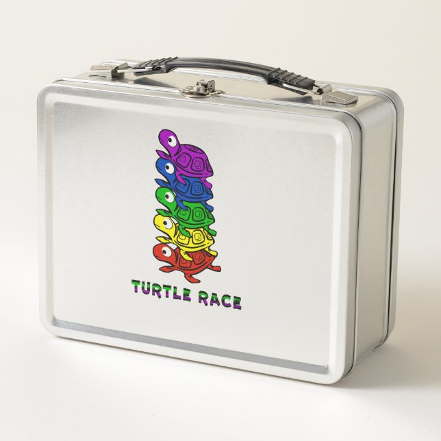 Turtle Copy Copy Copy Copy Copy Copy Copy Copy Cop Metal Lunch Box (Front)