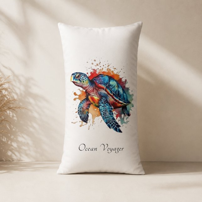Turtle Cove Coastal Bench Accent Lumbar Cushion (Creator Uploaded)