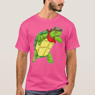 Turtle Cowboy Cowboy hat T-Shirt