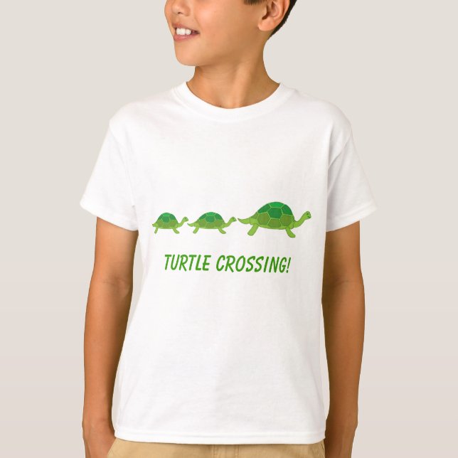 Turtle crossing! T-Shirt (Front)
