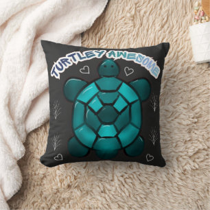  Turtle Cute Pun Funny Animal Gift Cushion