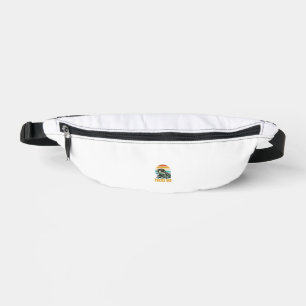 Turtle Dad Retro Sunset Vintage Engraving Vector D Bum Bags