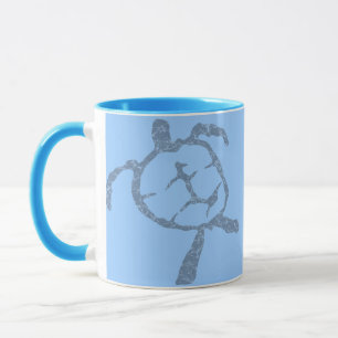 turtle-dark blue mug