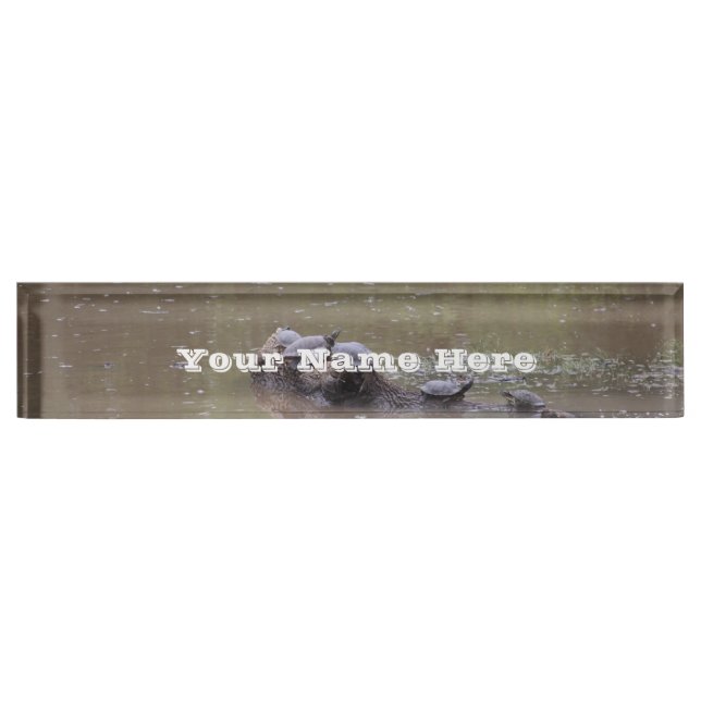 Turtle Desk Name Plate (Front)